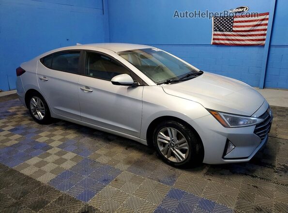 KMHD84LFXKU878978 2019 HYUNDAI ELANTRA Silver Przód prawy