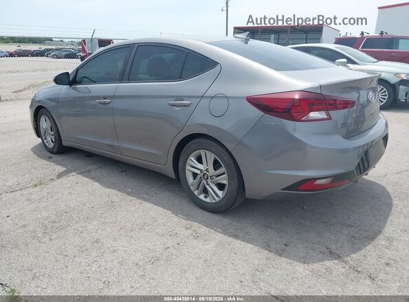 KMHD84LFXLU002235 2020 HYUNDAI ELANTRA Gray Задня ліва чверть