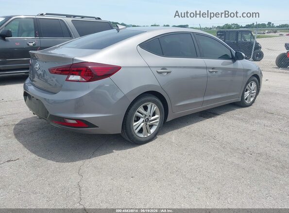 KMHD84LFXLU002235 2020 HYUNDAI ELANTRA Gray Задня права чверть