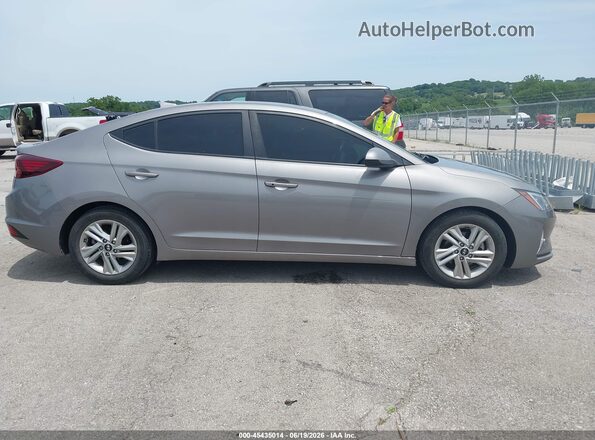 KMHD84LFXLU002235 2020 HYUNDAI ELANTRA Gray Вид задньої частини салону