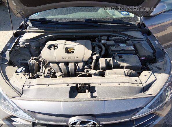 KMHD84LFXLU035820 2020 HYUNDAI ELANTRA Silver Vista trasera