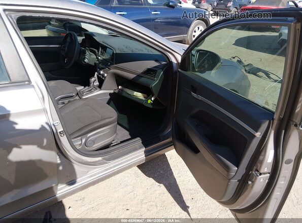 KMHD84LFXLU035820 2020 HYUNDAI ELANTRA Silver Vista interior delantera