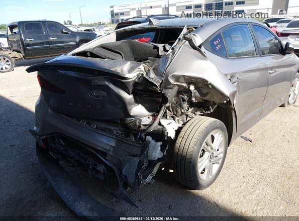 KMHD84LFXLU035820 2020 HYUNDAI ELANTRA Silver Vista frontal