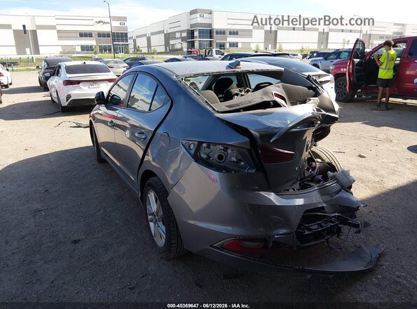 KMHD84LFXLU035820 2020 HYUNDAI ELANTRA Silver Trasero izquierdo