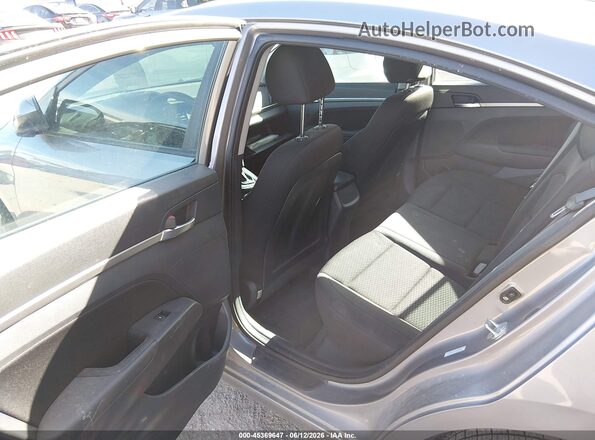 KMHD84LFXLU035820 2020 HYUNDAI ELANTRA Silver Vista de la etiqueta del VIN