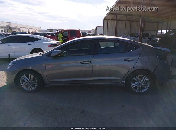 KMHD84LFXLU035820 2020 HYUNDAI ELANTRA Silver Vista interior trasera