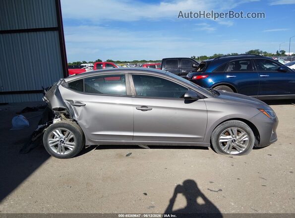 KMHD84LFXLU035820 2020 HYUNDAI ELANTRA Silver Vista del cuadro de instrumentos