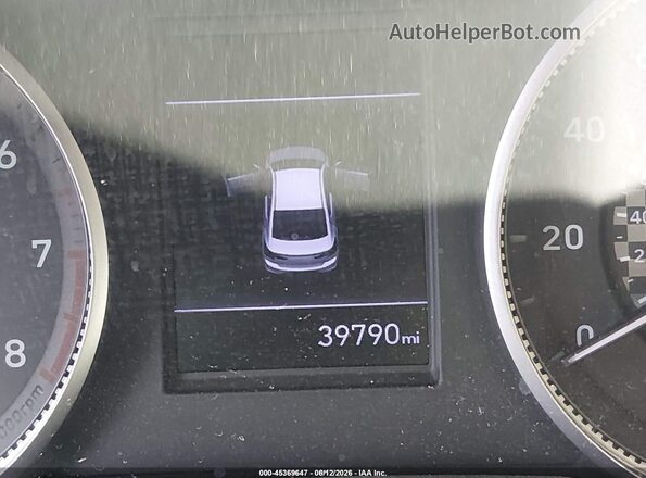 KMHD84LFXLU035820 2020 HYUNDAI ELANTRA Silver Vista interior de 360 grados