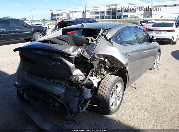 KMHD84LFXLU035820 2020 HYUNDAI ELANTRA Silver Trasero derecho