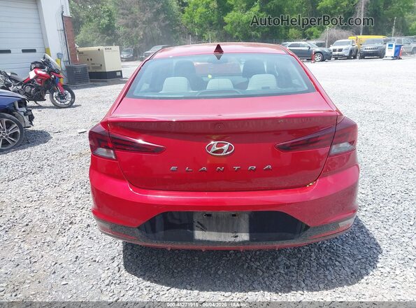 KMHD84LFXLU085987 2020 HYUNDAI ELANTRA Red 