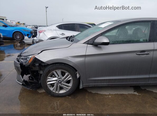 KMHD84LFXLU107910 2020 HYUNDAI ELANTRA Gray Vista frontal