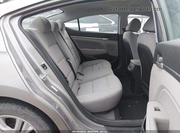 KMHD84LFXLU107910 2020 HYUNDAI ELANTRA Gray Vista de la etiqueta del VIN