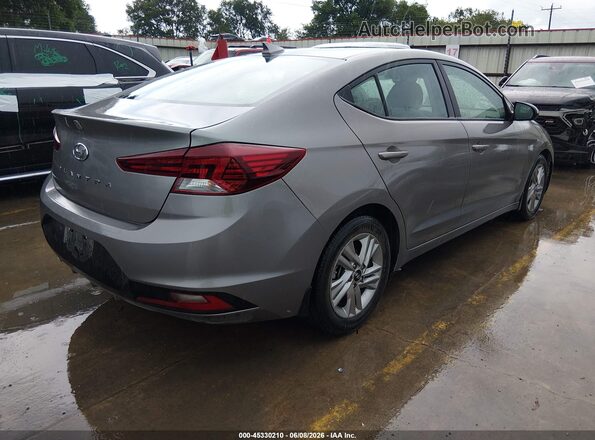 KMHD84LFXLU107910 2020 HYUNDAI ELANTRA Gray Trasero derecho