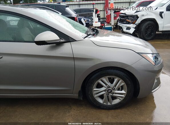 KMHD84LFXLU107910 2020 HYUNDAI ELANTRA Gray 