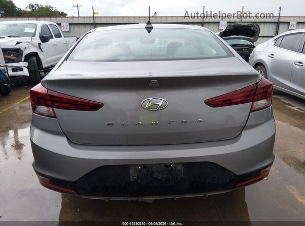 KMHD84LFXLU107910 2020 HYUNDAI ELANTRA Gray 