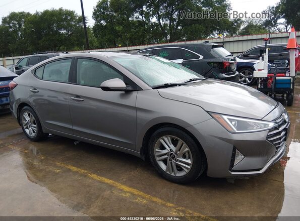 KMHD84LFXLU107910 2020 HYUNDAI ELANTRA Gray Vista interior trasera