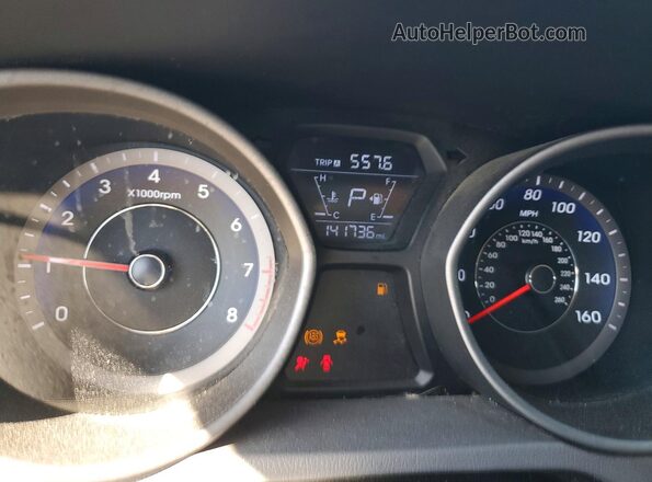 KMHDH4AE0GU480499 2016 HYUNDAI ELANTRA Silver Vista del cuadro de instrumentos