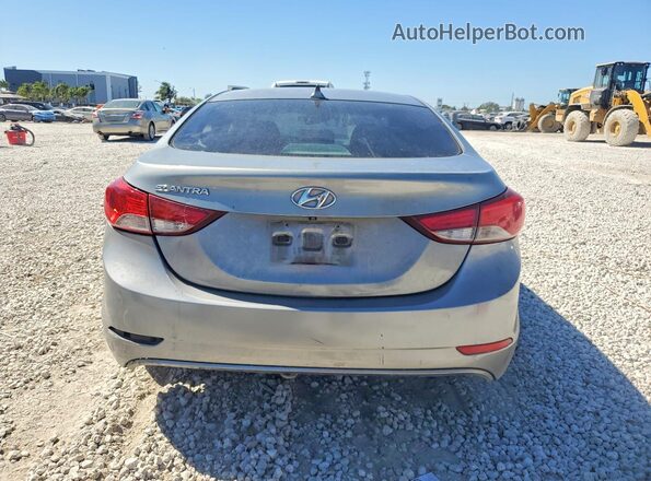 KMHDH4AE0GU480499 2016 HYUNDAI ELANTRA Silver Vista trasera