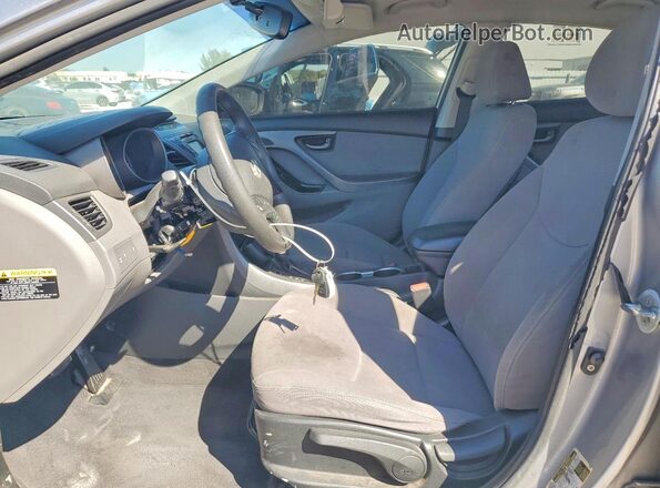 KMHDH4AE0GU480499 2016 HYUNDAI ELANTRA Silver Vista interior delantera