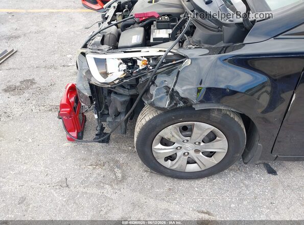 KMHDH4AE0GU481121 2016 HYUNDAI ELANTRA Black Front view