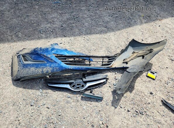 KMHDH4AE0GU484259 2016 HYUNDAI ELANTRA Синий Вид подкапотного пространства