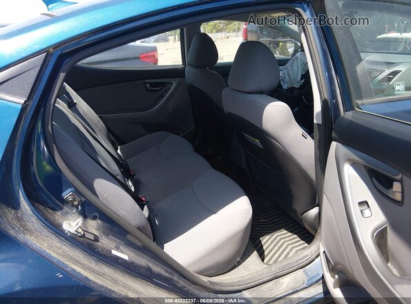 KMHDH4AE0GU517535 2016 HYUNDAI ELANTRA Blue VIN կոդի պիտակի տեսք