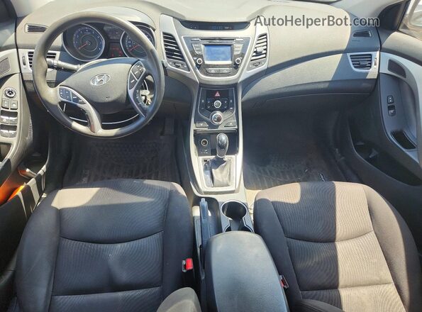 KMHDH4AE0GU607767 2016 HYUNDAI ELANTRA White 