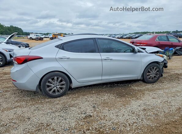 KMHDH4AE1GU487896 2016 HYUNDAI ELANTRA Серый Задняя правая четверть