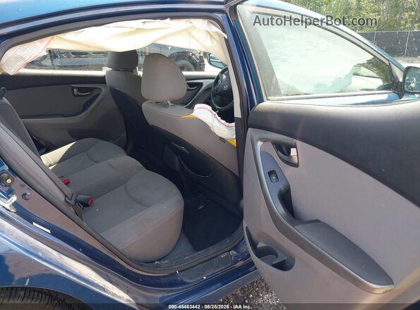 KMHDH4AE1GU511114 2016 HYUNDAI ELANTRA Blue Вид наклейки з VIN-кодом