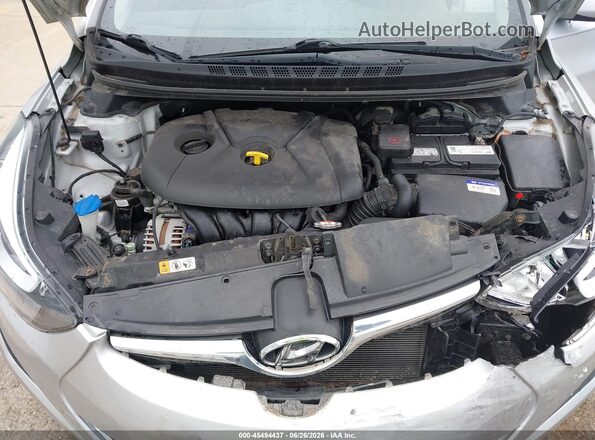 KMHDH4AE1GU583589 2016 HYUNDAI ELANTRA Silver Rear view