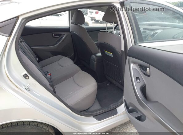 KMHDH4AE1GU583589 2016 HYUNDAI ELANTRA Silver VIN sticker view