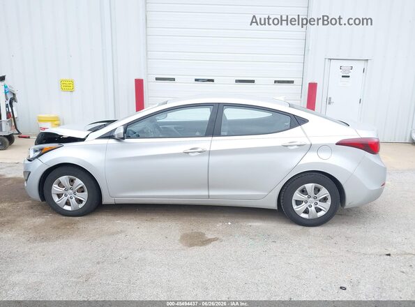 KMHDH4AE1GU583589 2016 HYUNDAI ELANTRA Silver 360 interior view