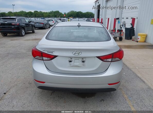 KMHDH4AE1GU583589 2016 HYUNDAI ELANTRA Silver 