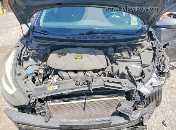 KMHDH4AE1GU586556 2016 HYUNDAI ELANTRA Gray Սալոնի հետևի տեսք