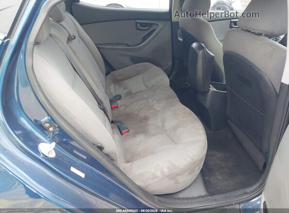 KMHDH4AE2GU642794 2016 HYUNDAI ELANTRA Blue Vista de la etiqueta del VIN