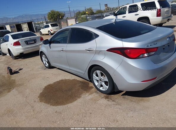 KMHDH4AE3GU479461 2016 HYUNDAI ELANTRA Silver 