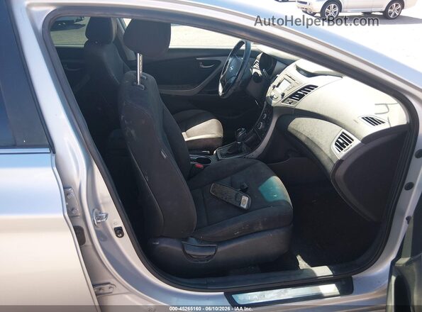 KMHDH4AE3GU479461 2016 HYUNDAI ELANTRA Silver 