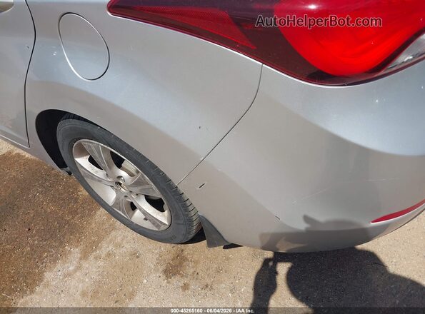 KMHDH4AE3GU479461 2016 HYUNDAI ELANTRA Silver 