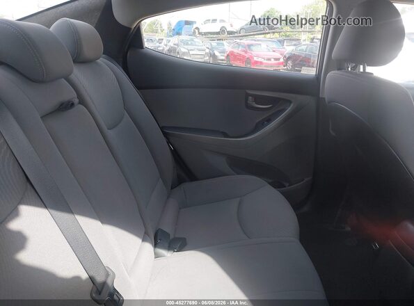 KMHDH4AE3GU543742 2016 HYUNDAI ELANTRA Light Blue Widok naklejki z numerem VIN
