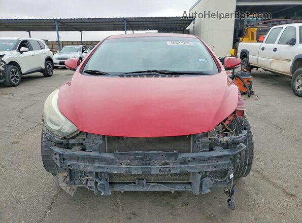 KMHDH4AE3GU547581 2016 HYUNDAI ELANTRA Maroon 
