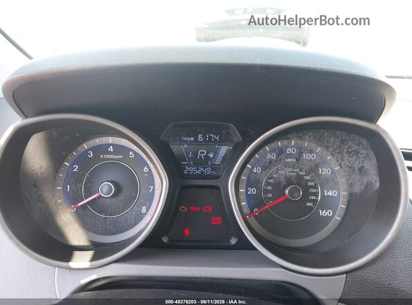 KMHDH4AE4GU511513 2016 HYUNDAI ELANTRA Gray Вид задніх сидінь