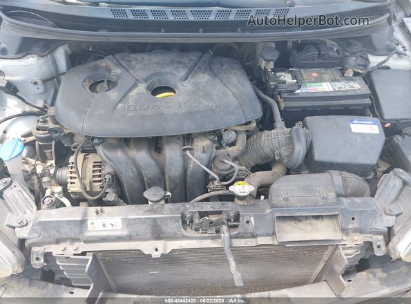 KMHDH4AE4GU530966 2016 HYUNDAI ELANTRA Silver Հետևի տեսք