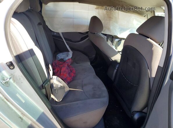 KMHDH4AE5GU481194 2016 HYUNDAI ELANTRA Silver Вид задніх сидінь
