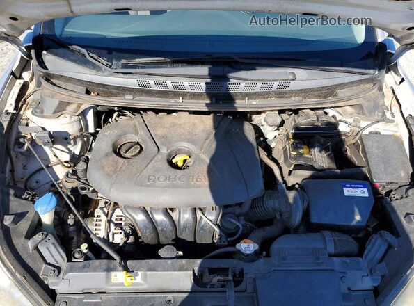 KMHDH4AE5GU481194 2016 HYUNDAI ELANTRA Silver Вид задньої частини салону