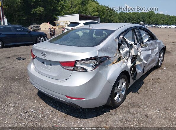 KMHDH4AE5GU501511 2016 HYUNDAI ELANTRA Silver Հետևի աջ