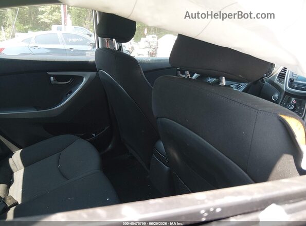 KMHDH4AE5GU501511 2016 HYUNDAI ELANTRA Silver VIN կոդի պիտակի տեսք