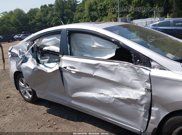 KMHDH4AE5GU501511 2016 HYUNDAI ELANTRA Silver Սալոնի հետևի տեսք