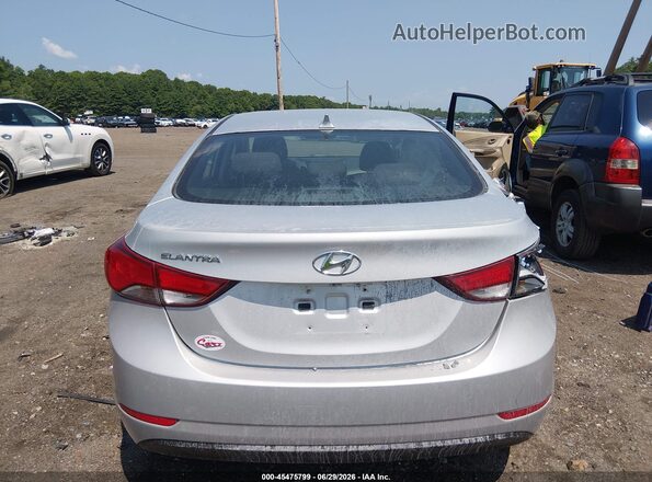 KMHDH4AE5GU501511 2016 HYUNDAI ELANTRA Silver 