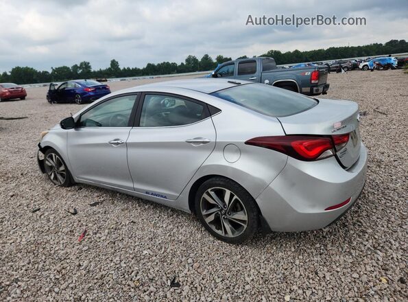 KMHDH4AE6GU575990 2016 HYUNDAI ELANTRA Silver Tył lewy