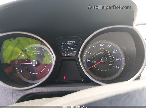 KMHDH4AE7GU512395 2016 HYUNDAI ELANTRA Black Widok tylnych siedzeń